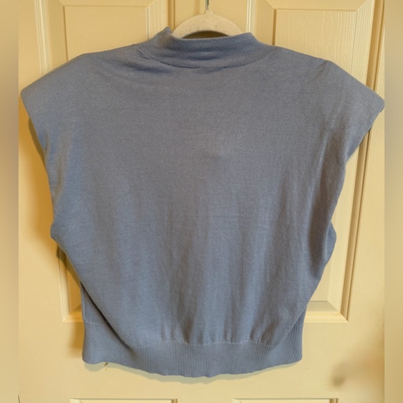 NWT Express sweater. Size XL. Light blue knit. - Picture 2 of 4